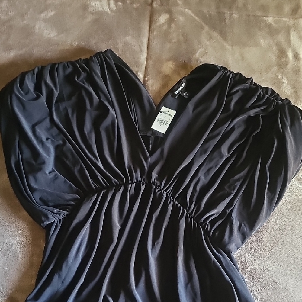 NWT Express Black V-Neck Garment